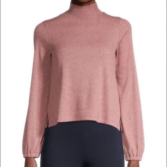 Madewell Turtleneck Pink Sweater M - Picture 1 of 5